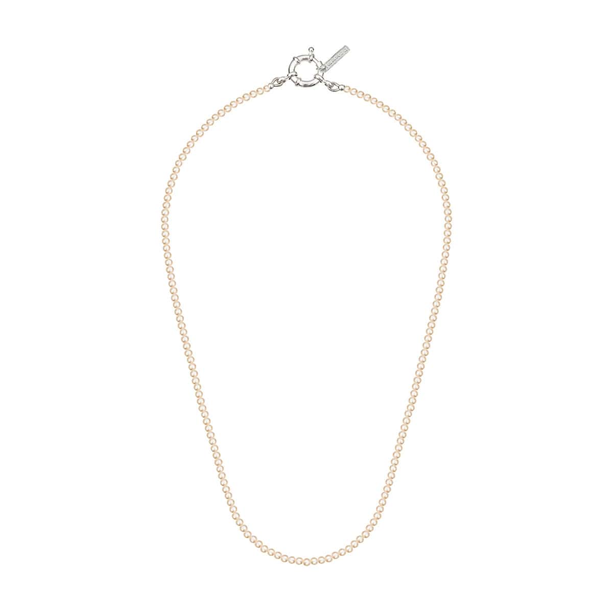 MINIMAL PEARL NECKLACE | COLLAR DE PERLAS DE AGUA DULCE