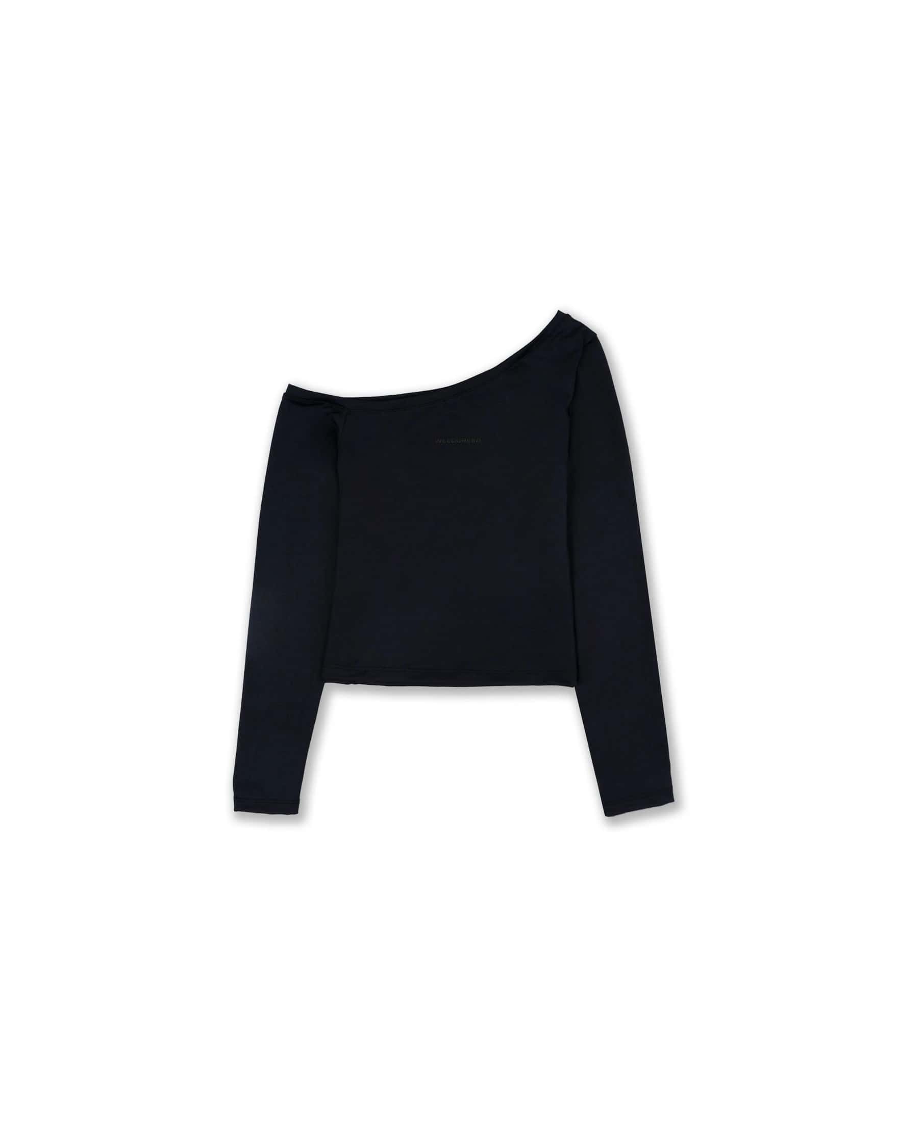 LOONGSLEEVE ASIMETRICO WEEDGREEN NEGRO