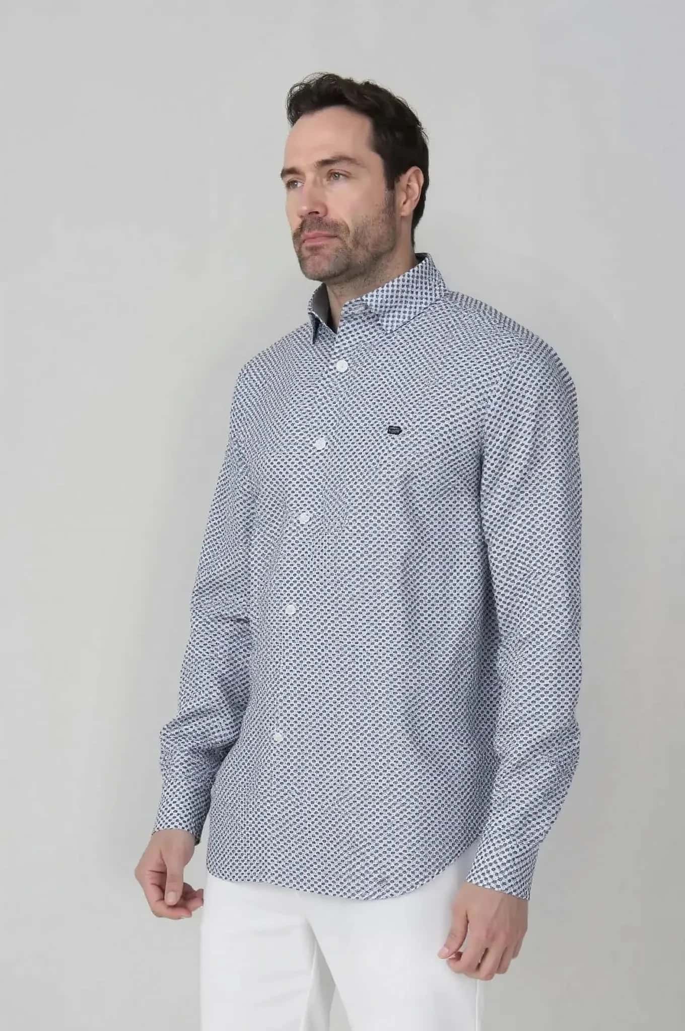Camisa Sestri Manga Larga Jon Sonen