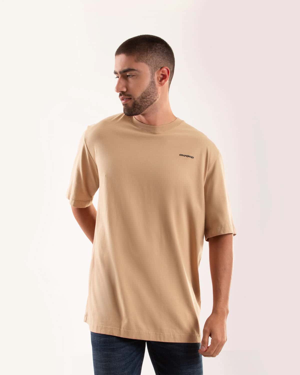 Camiseta caqui para hombre