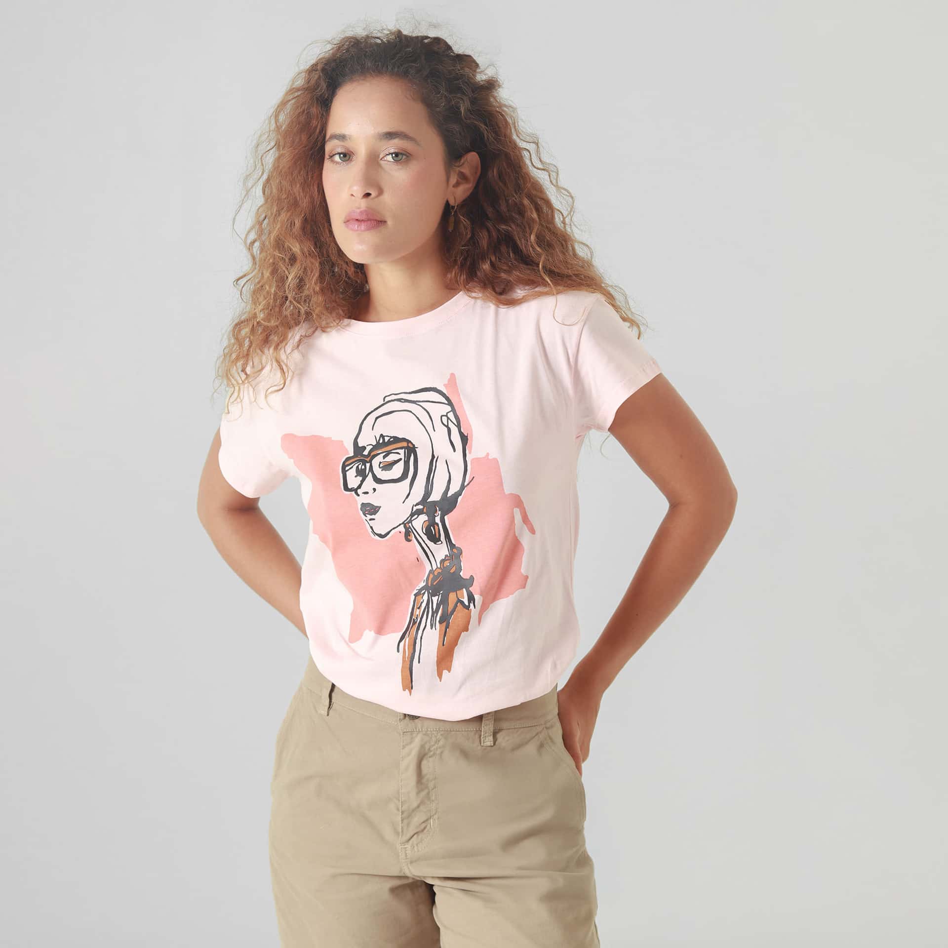 Camiseta Cuello Redondo Manga Corta