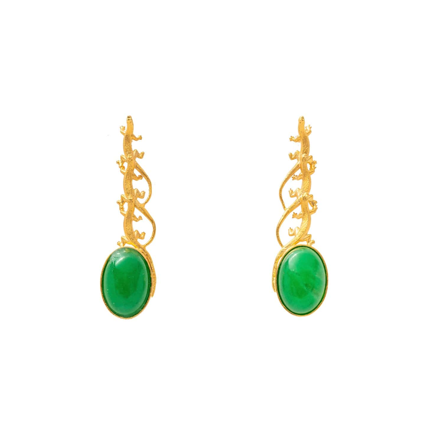 ARETES LAGARTIJAS X3