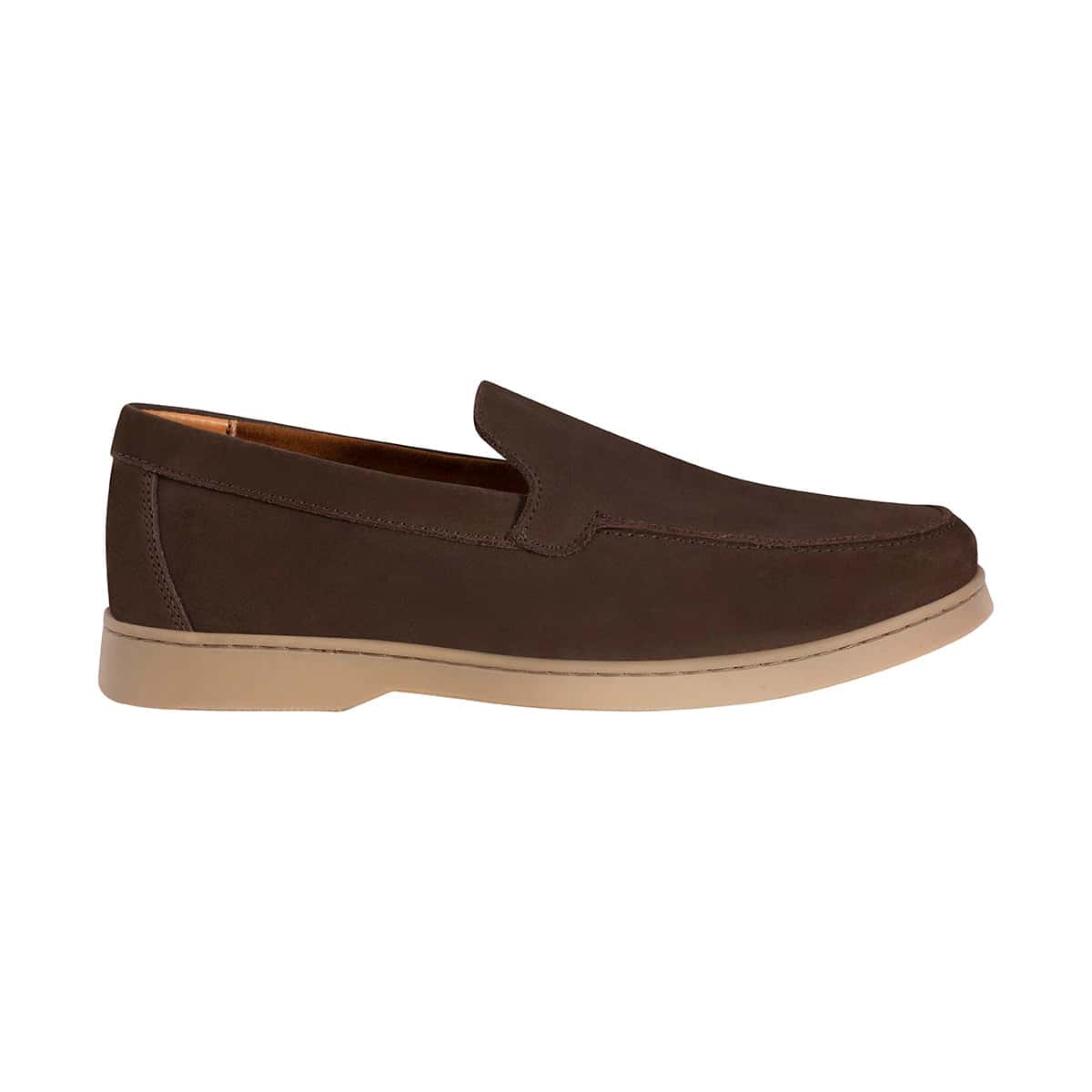 Loafer Hombre Nobuck Tabaco - miniatura 3