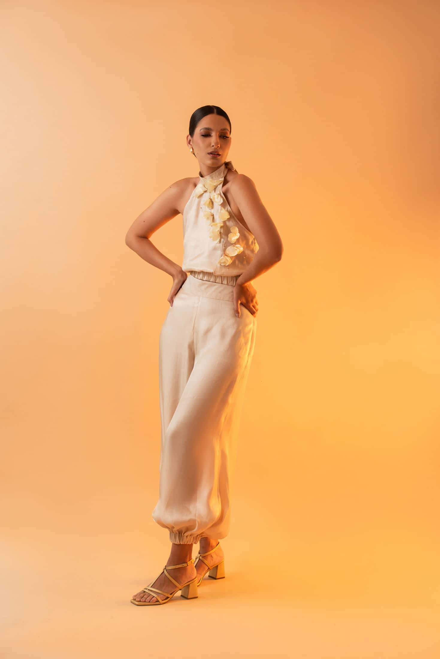 EVELIN CAMEL PANTALÓN - miniatura 2