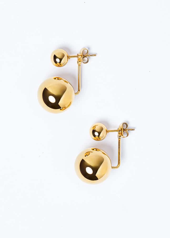 Aretes Maxi Saka Dorado
