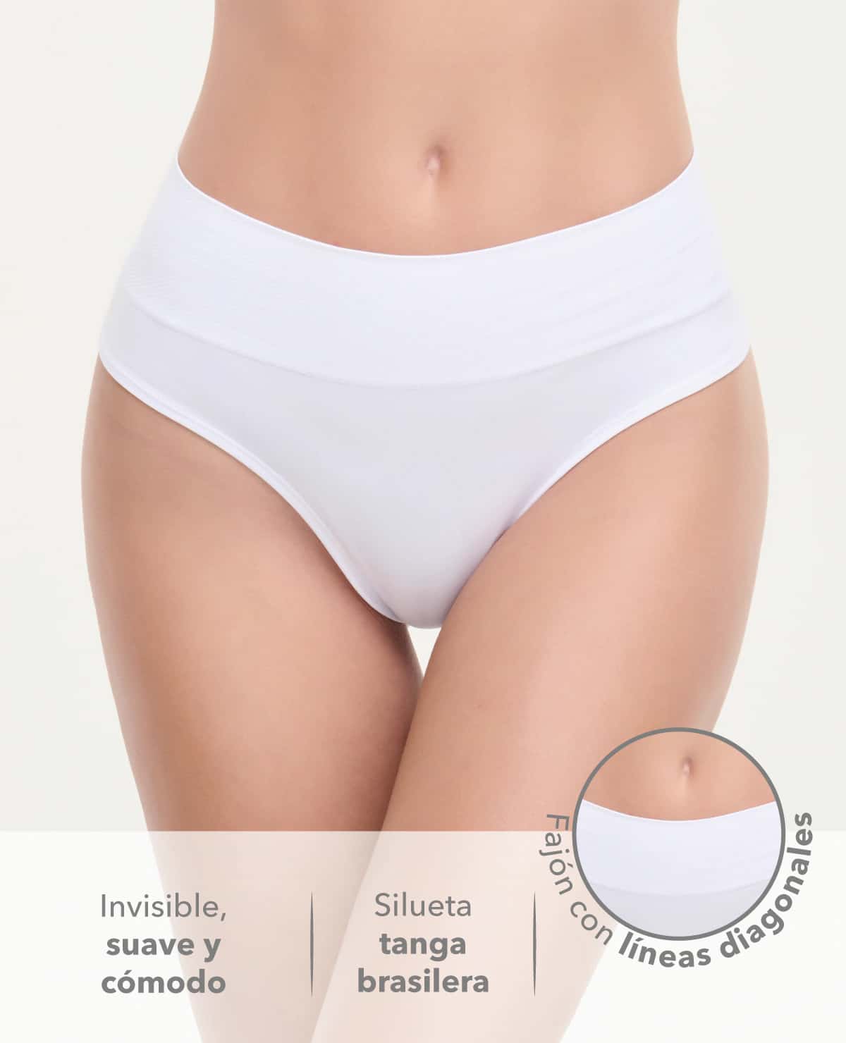 Panty Seamless | Silueta Tanga | Fajón Ancho - miniatura 3