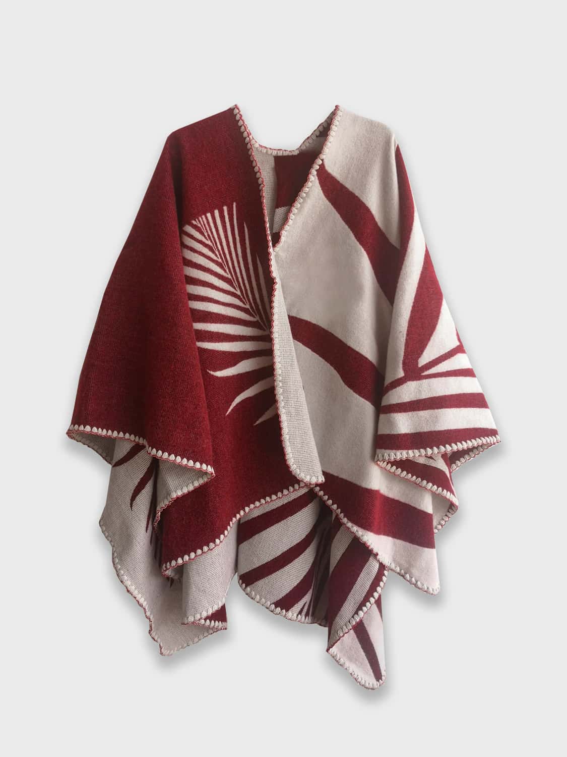 Poncho Natura - Rojo. - miniatura 4