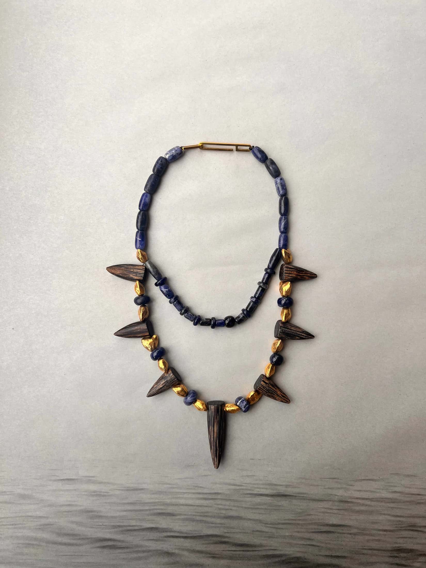 Collar Jaguar en la noche