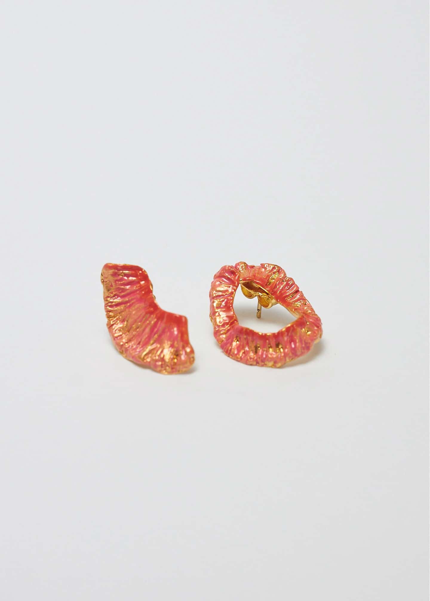 Aretes asimetricos puesta de sol