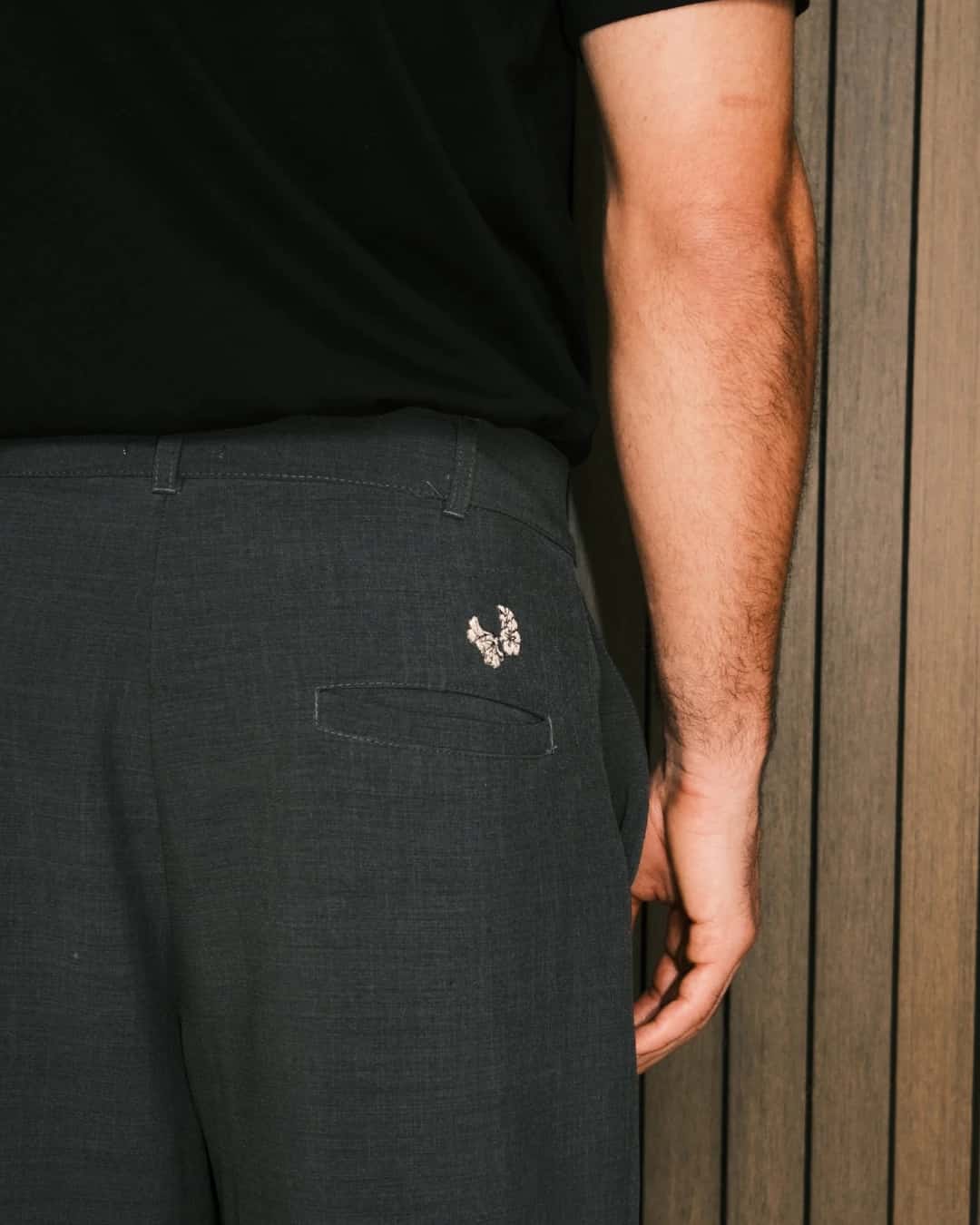 DAISUGI DARK GRAY PANT - miniatura 3