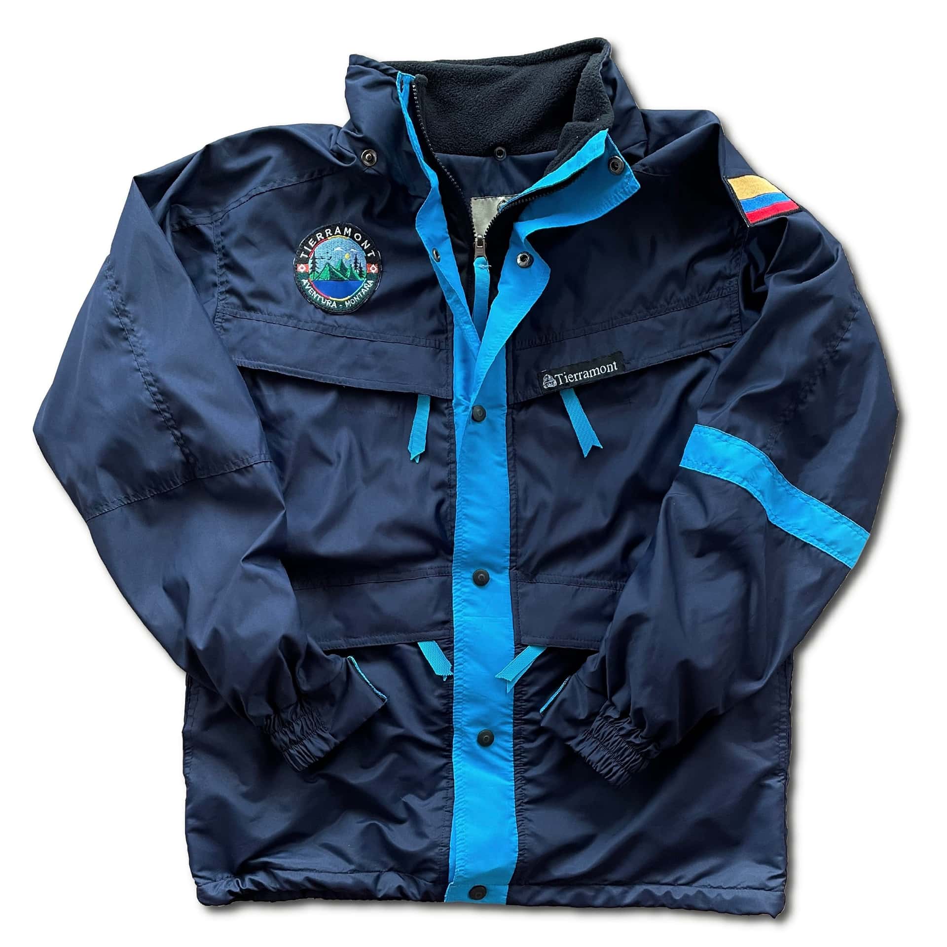 Chaqueta Exploradora Azul Térmica