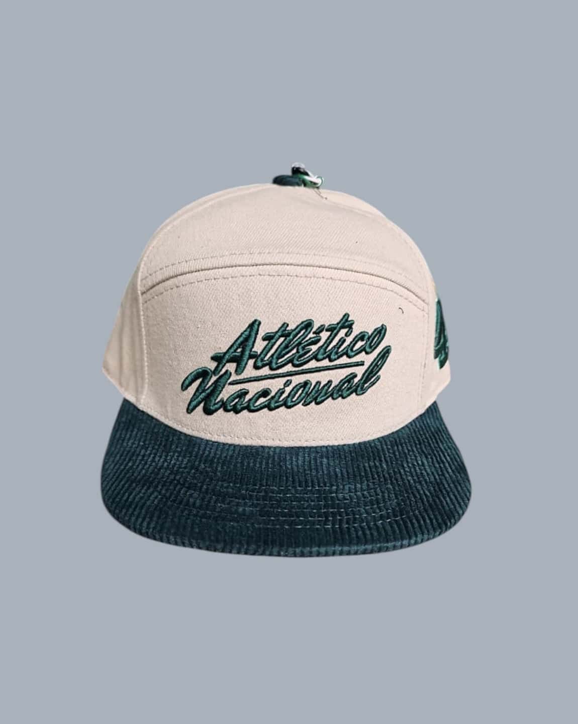 GORRA MARFIL PLANA CORDOROY ATL NACIONAL