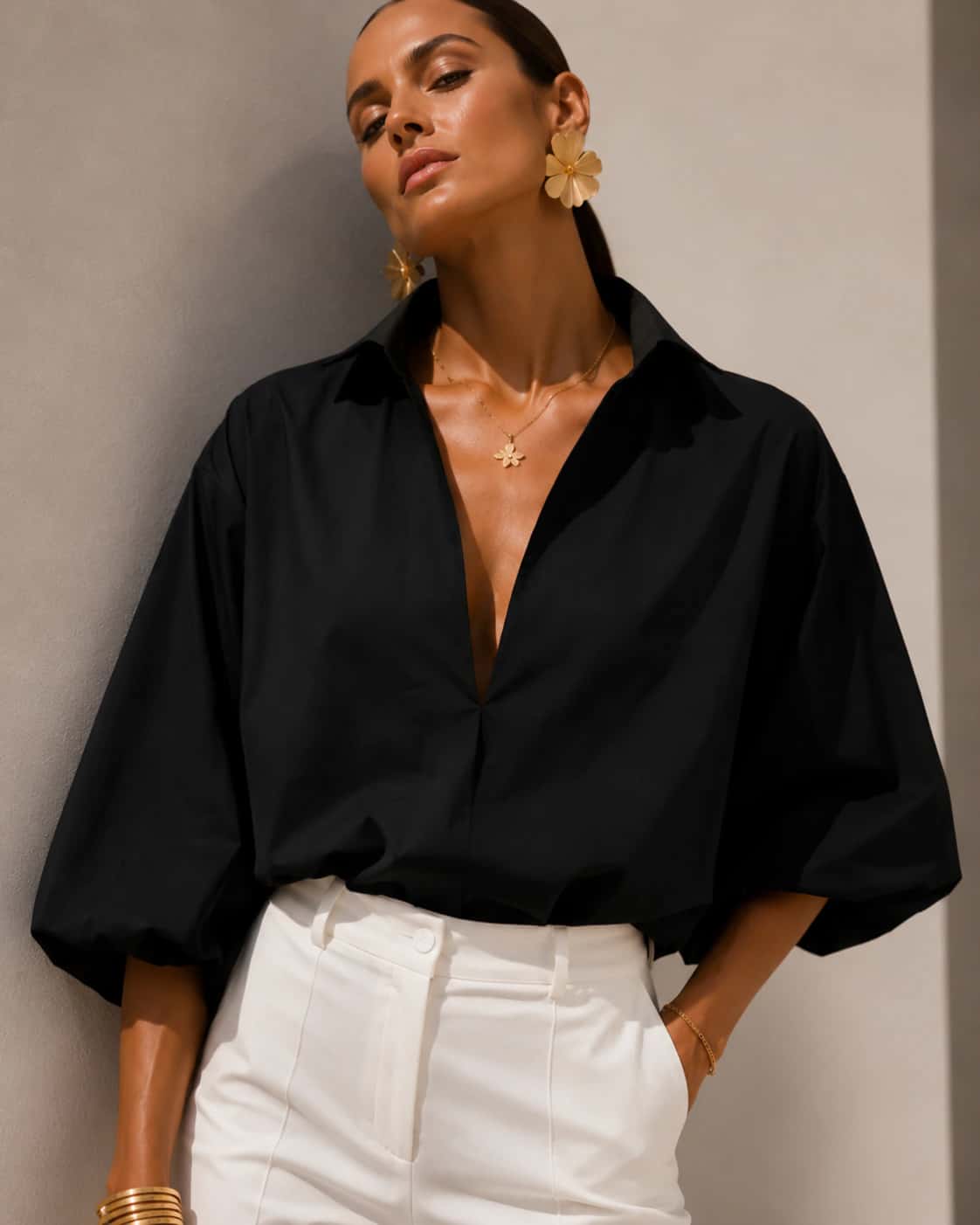 Blusa Popular Negro