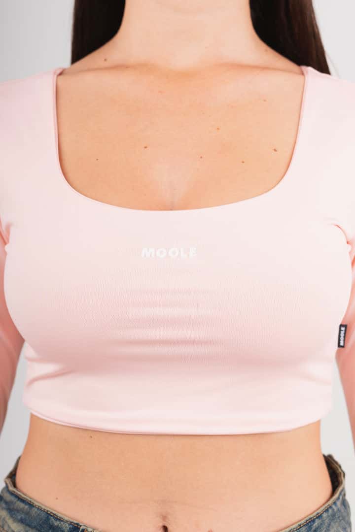 CROP TOP ESENCIALES  MANGA LARGA - miniatura 9