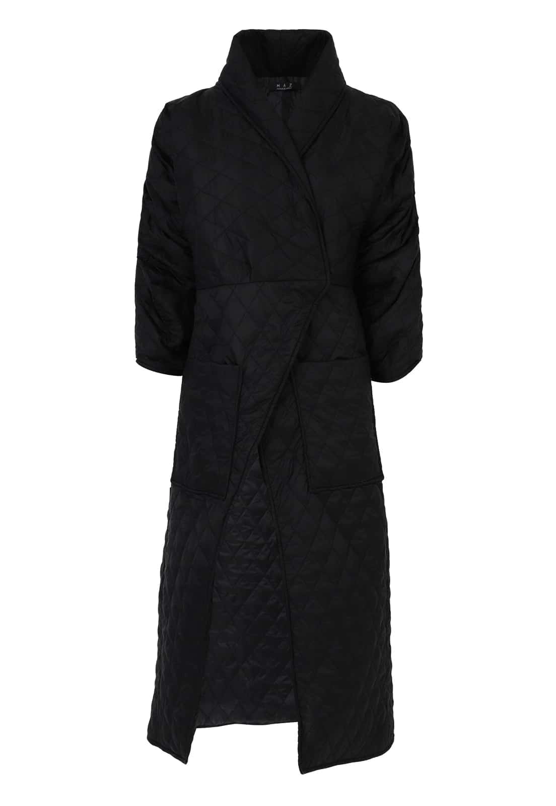 PUFFER CROSSED COAT