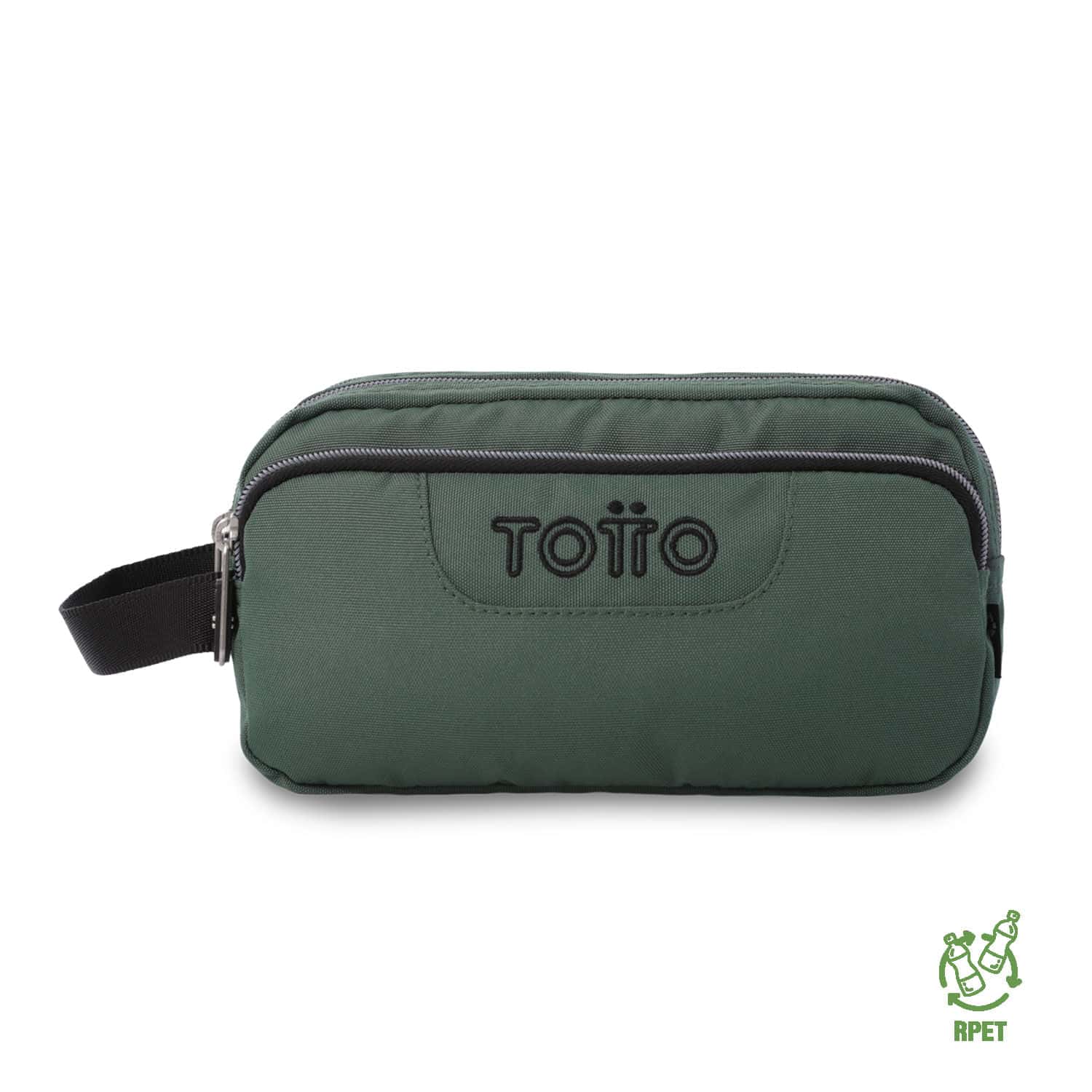 Cartuchera Multiuso Agapec Ecole Solid Grande Verde
