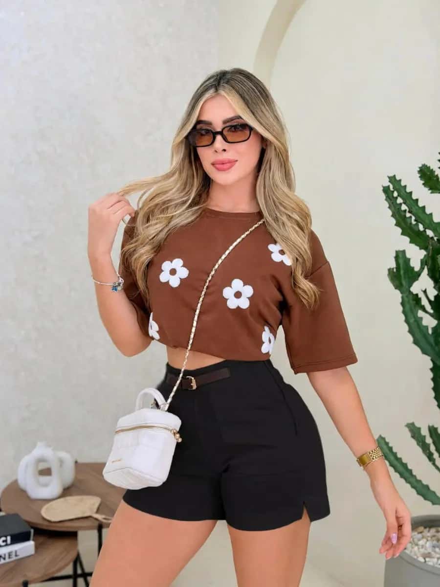 Short Marcela  (negro )