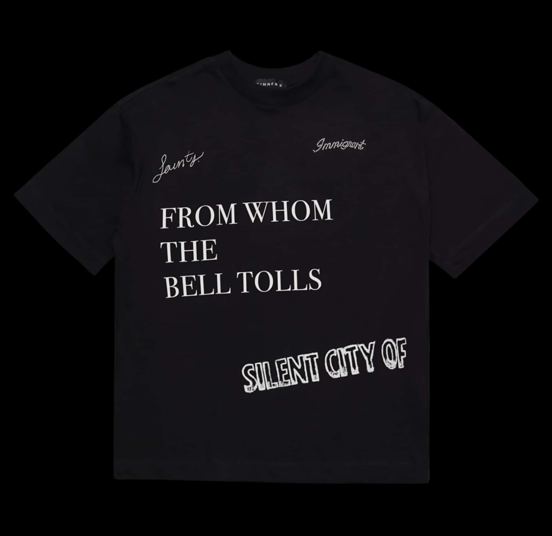 CHAMPAGNE SUPERNOVA BLACK T-SHIRT