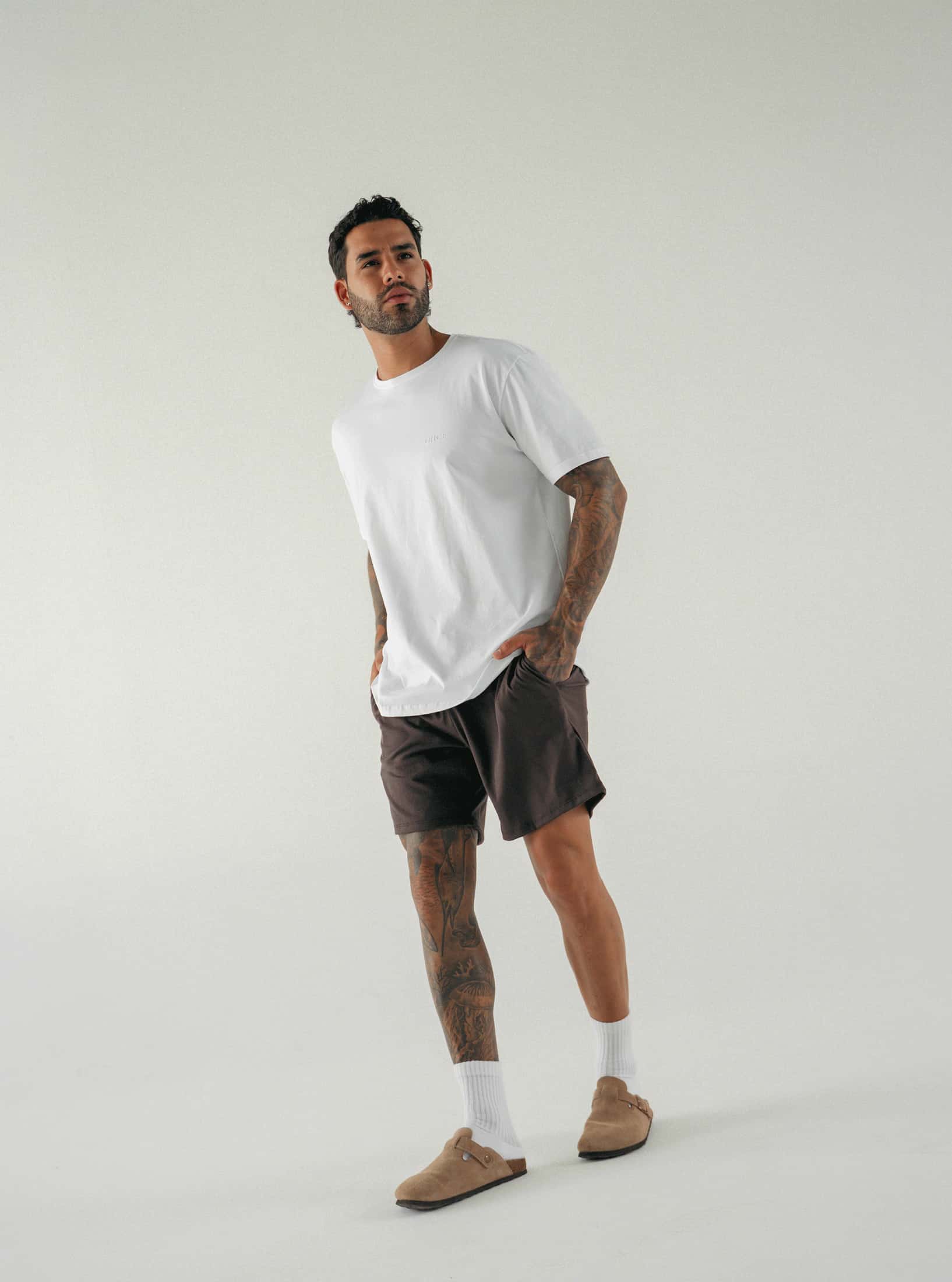 Pijama Pantaloneta Basica Brown