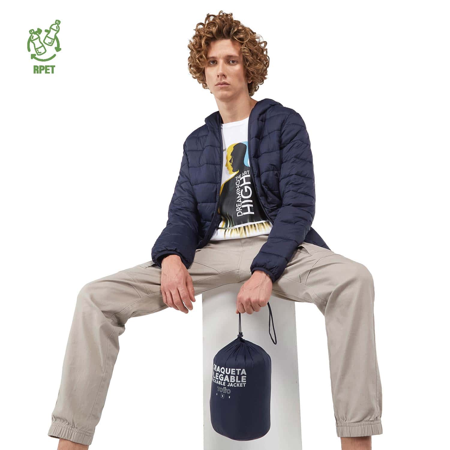 Chaqueta para hombre azul Colormen