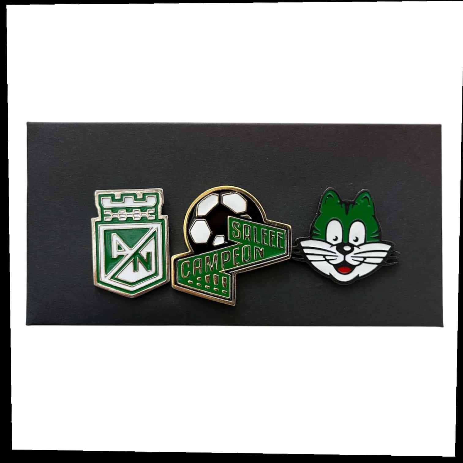 KIT PIN * 3 ESCUDO ACTUAL-BALON-NACHO