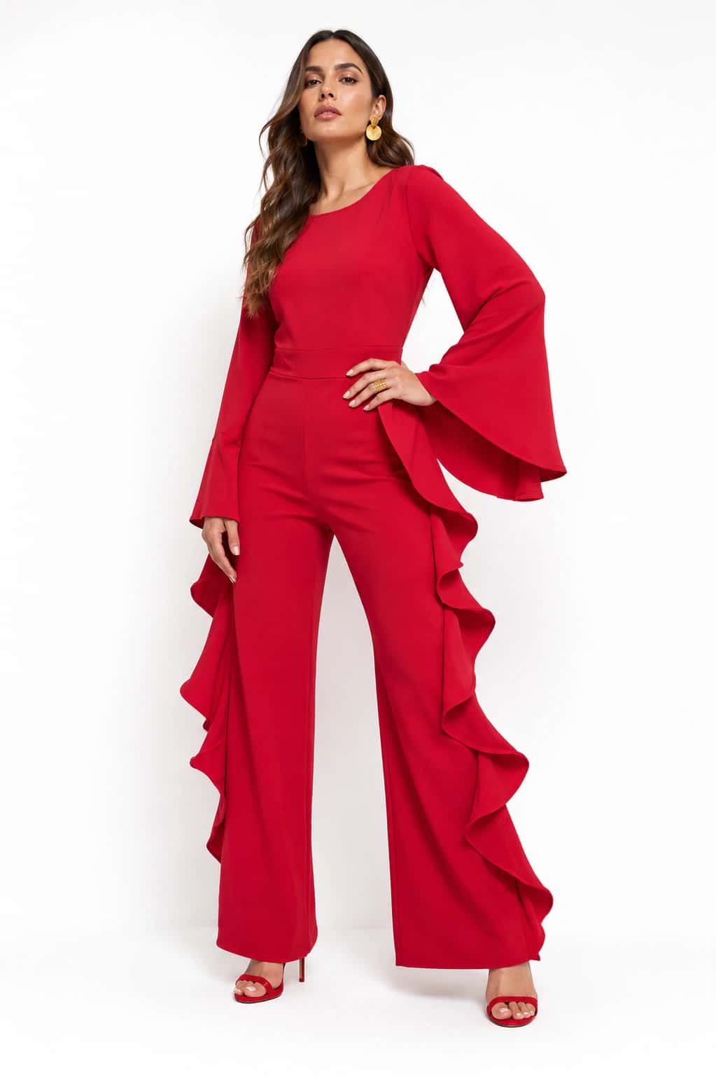 Enterizo Miryna Rojo