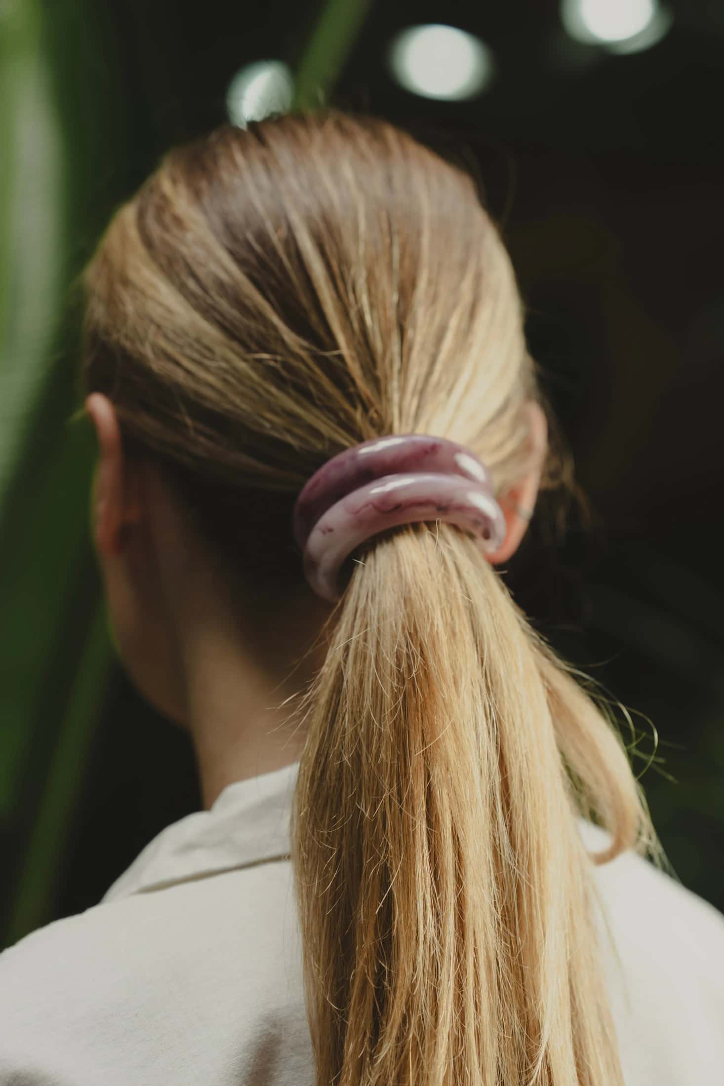 HAIR BUN VIOLET