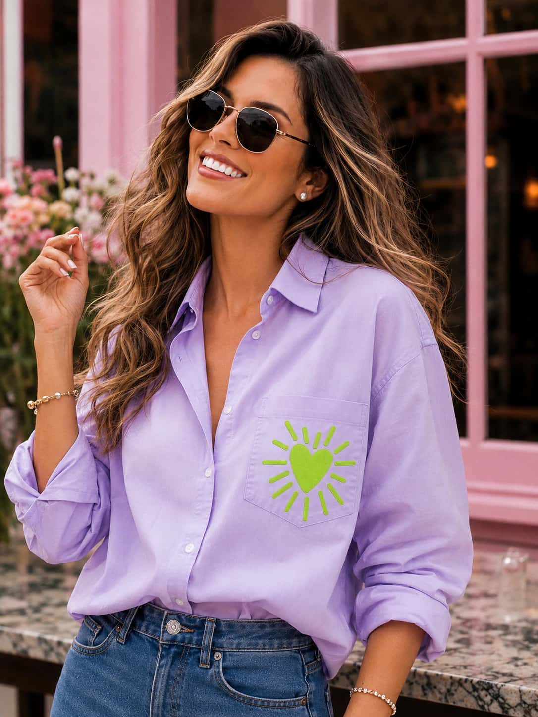 CAMISA ADELAIDA ||| VIVIR AL MAXIMO