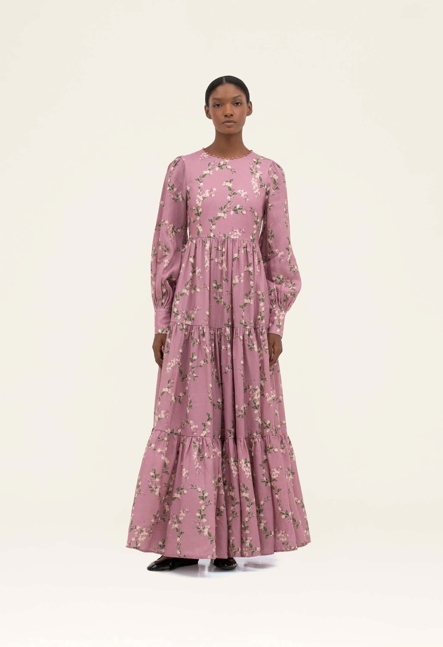 Nuez Wisteria Maxi Dress