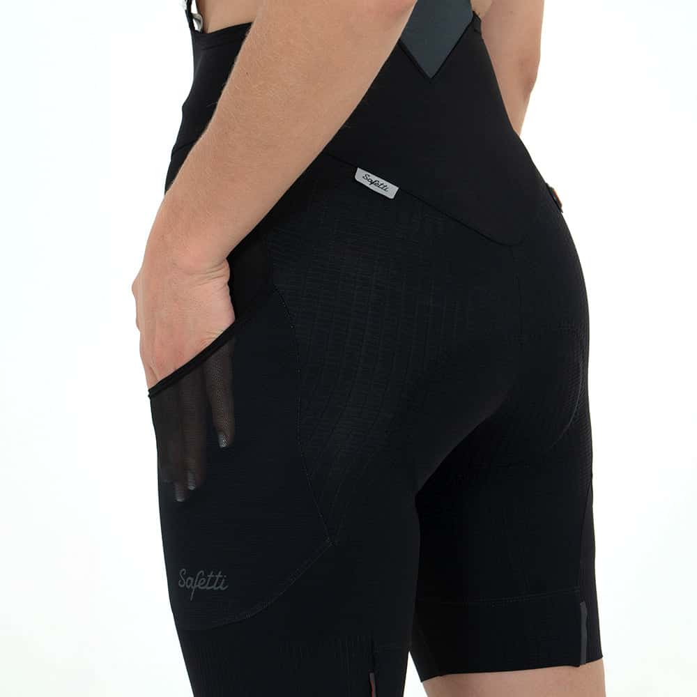PANTALONETA CICLISMO EVANS CARGO NERO PARA MUJER - miniatura 5