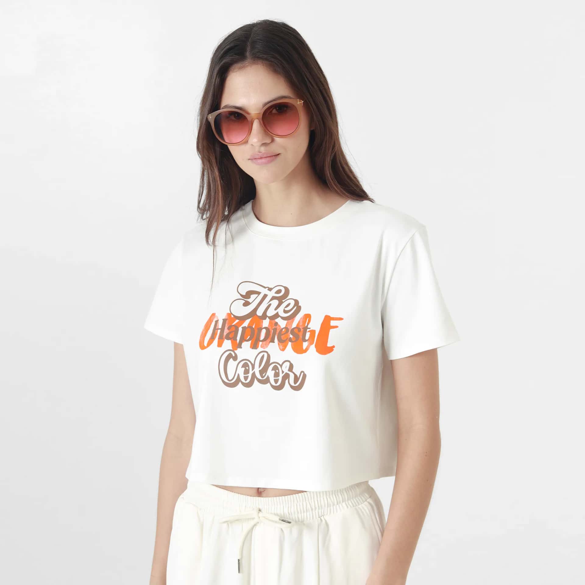Camiseta Cuello Redondo Manga Corta