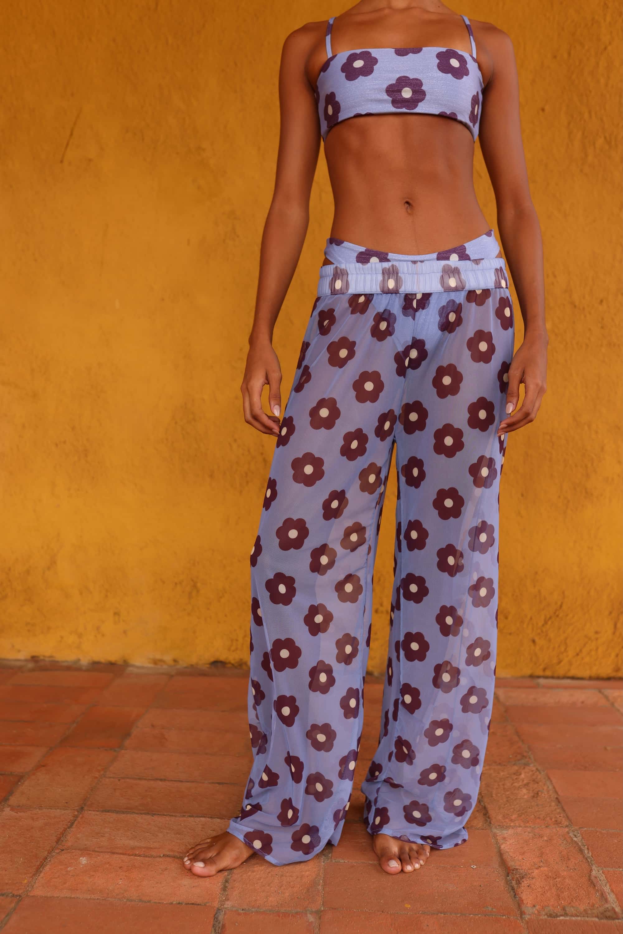 Pantalon Mini Flowers