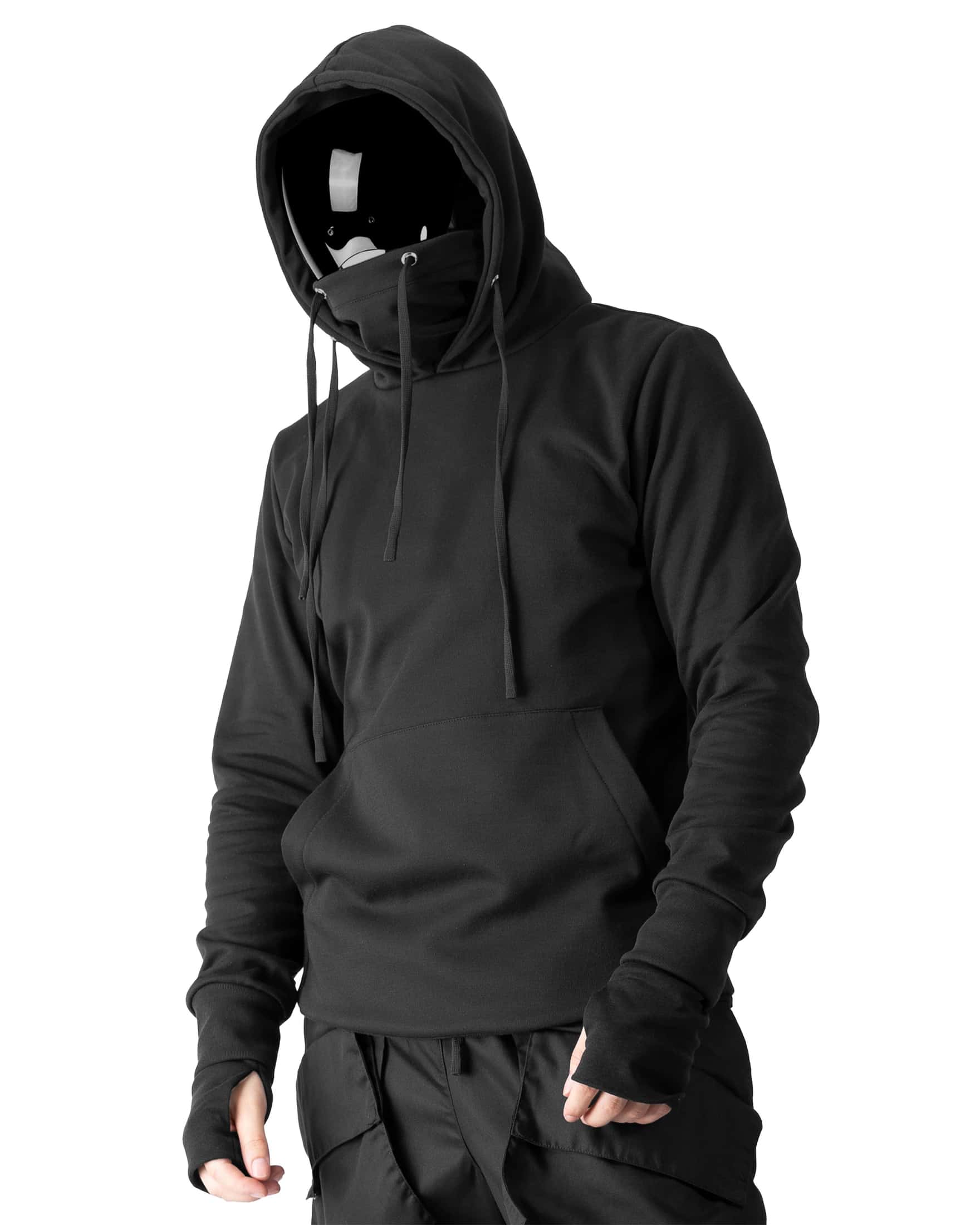 Hoodie Capota y Cuello