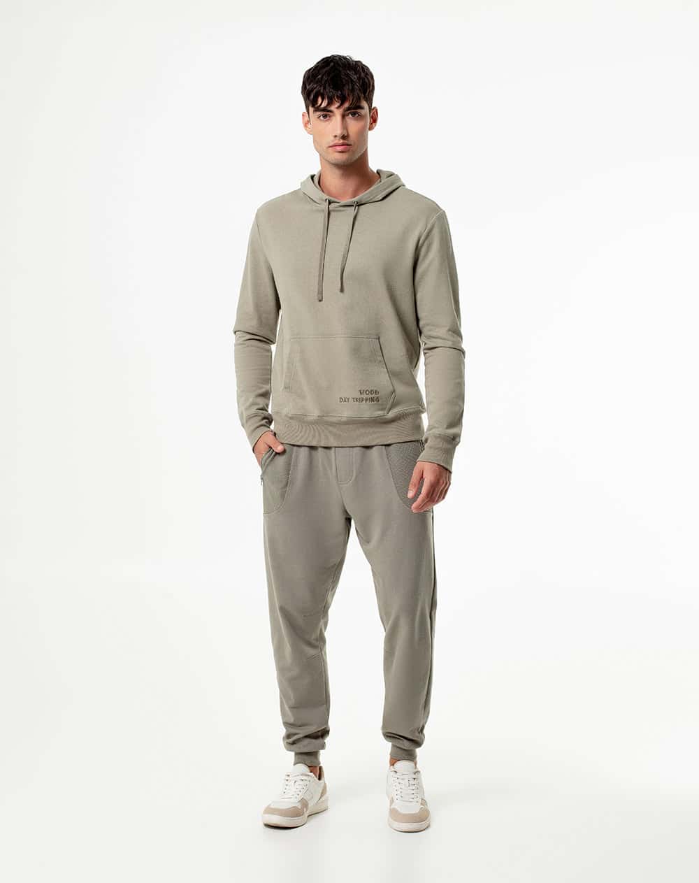 Jogger regular verde hombre