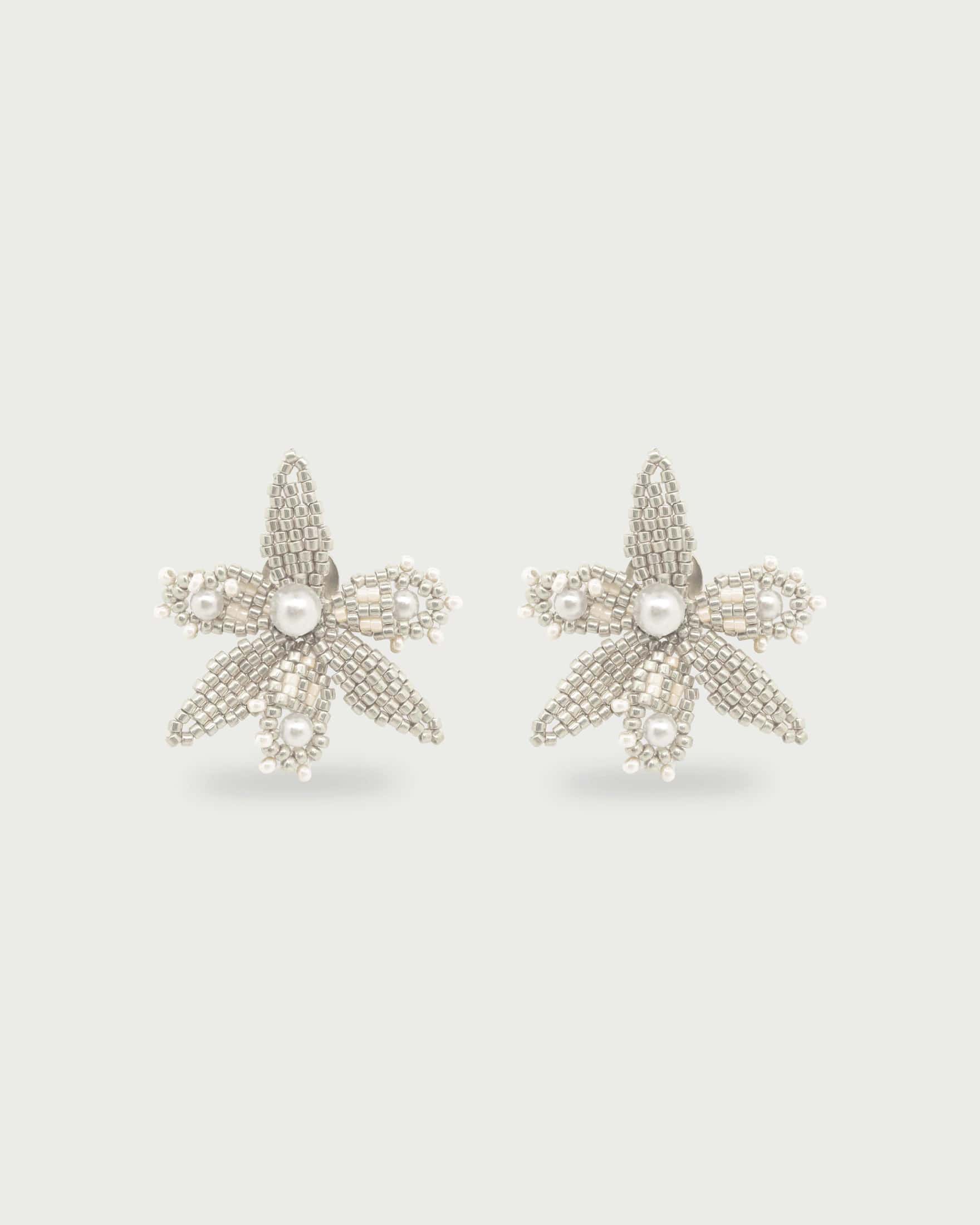 Aretes Orquídea Miyuki