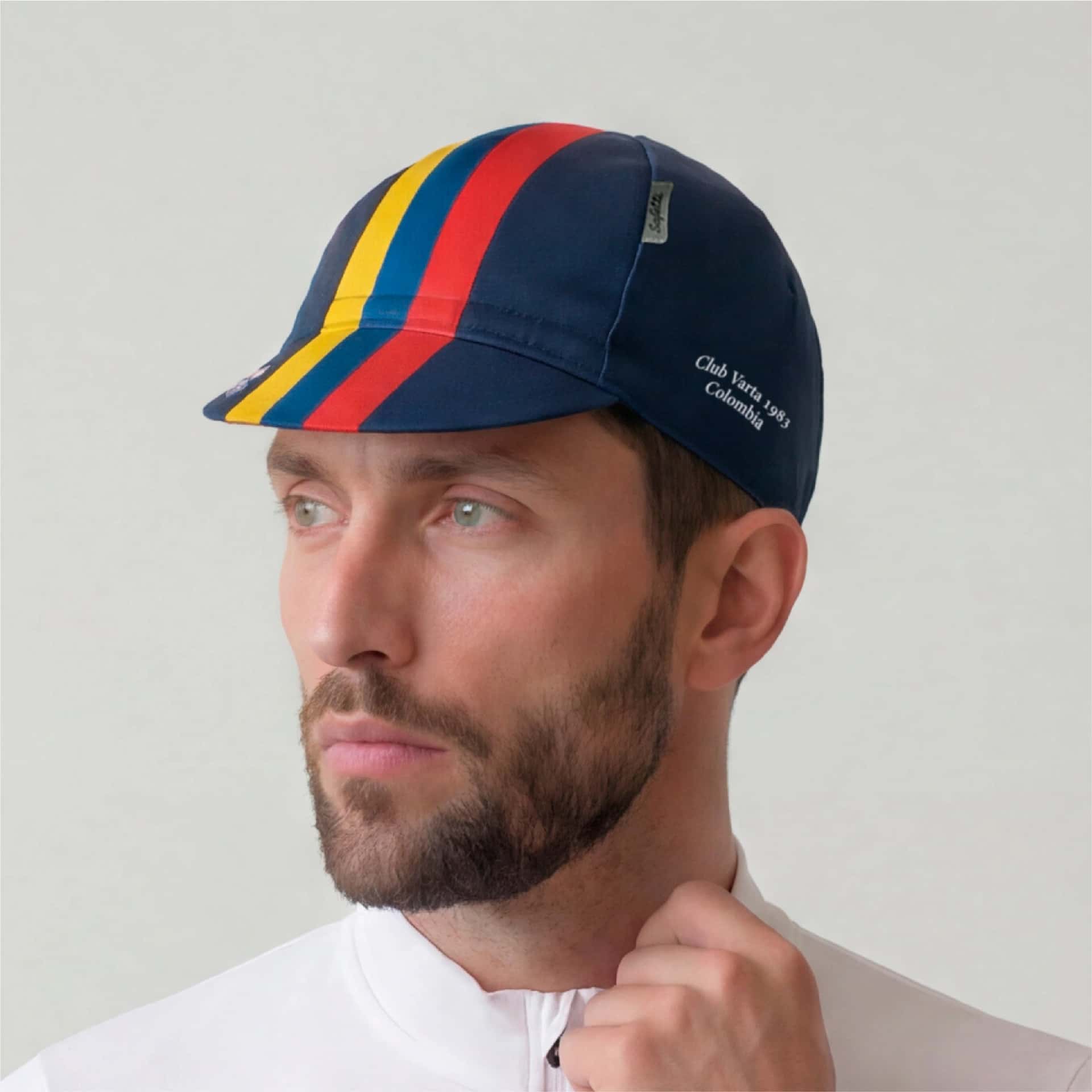 GORRA CICLISMO COLOMBIA BLUE UNISEX - miniatura 1