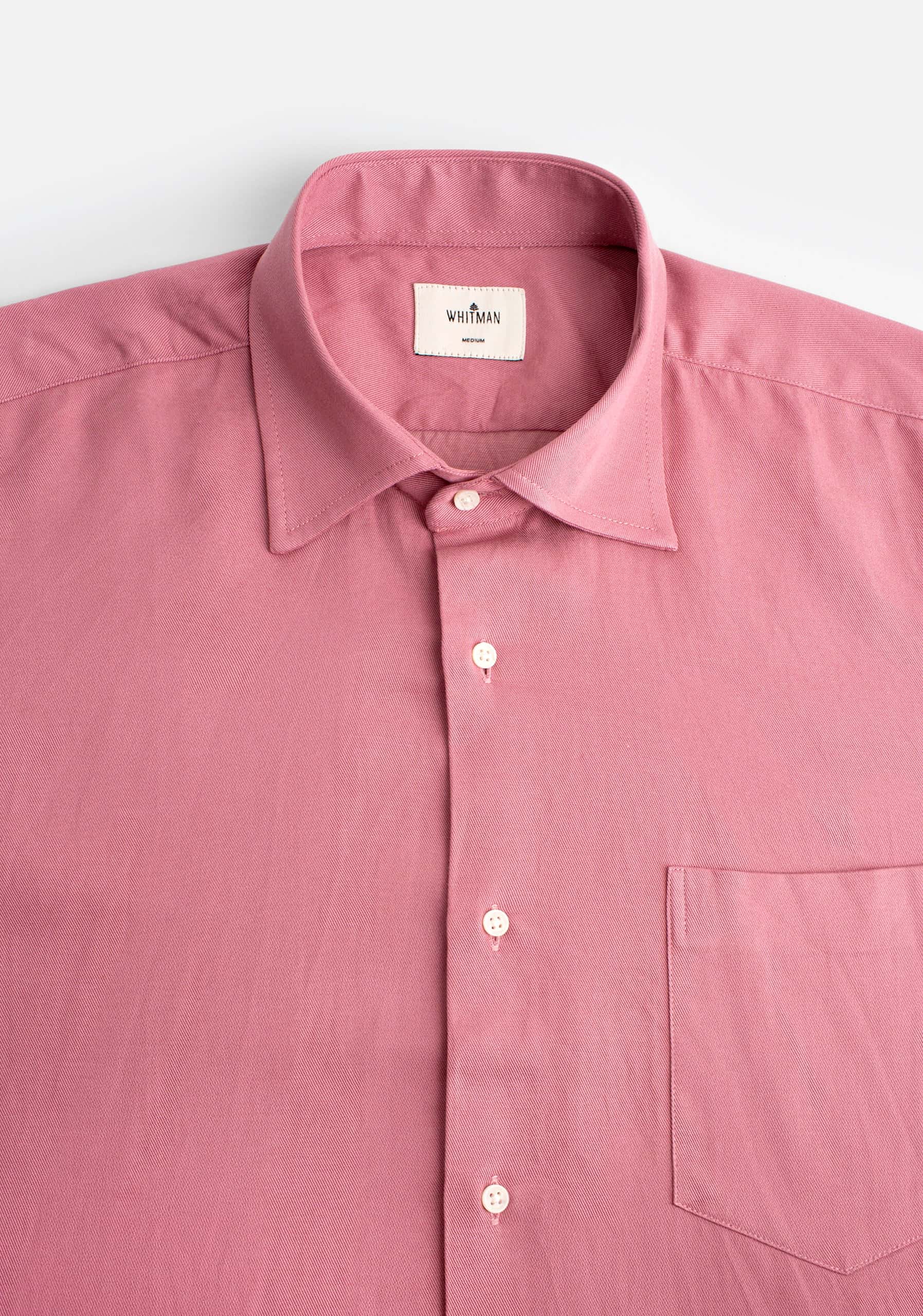 Camisa H CI Hamilton Tencel Rosado - miniatura 2