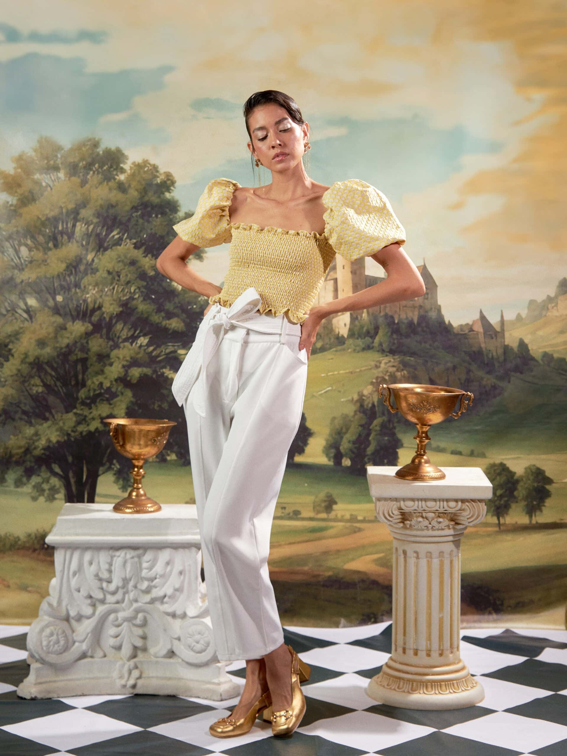 Blusa Baudo Amarillo - miniatura 5
