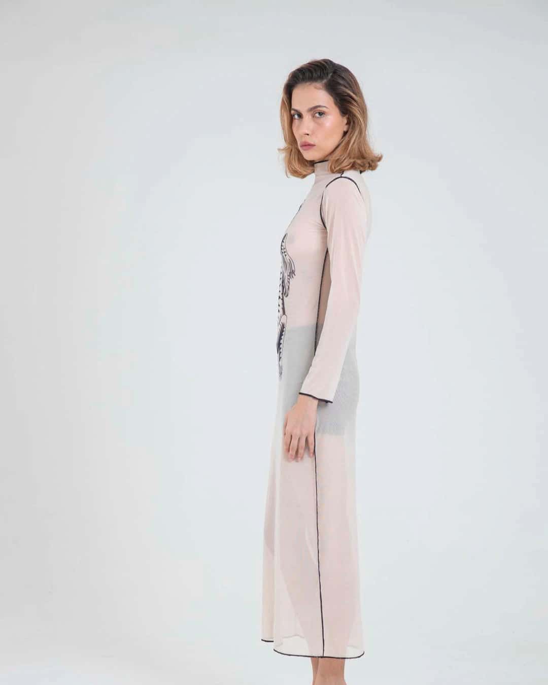 TIGER MESH DRESS - miniatura 3