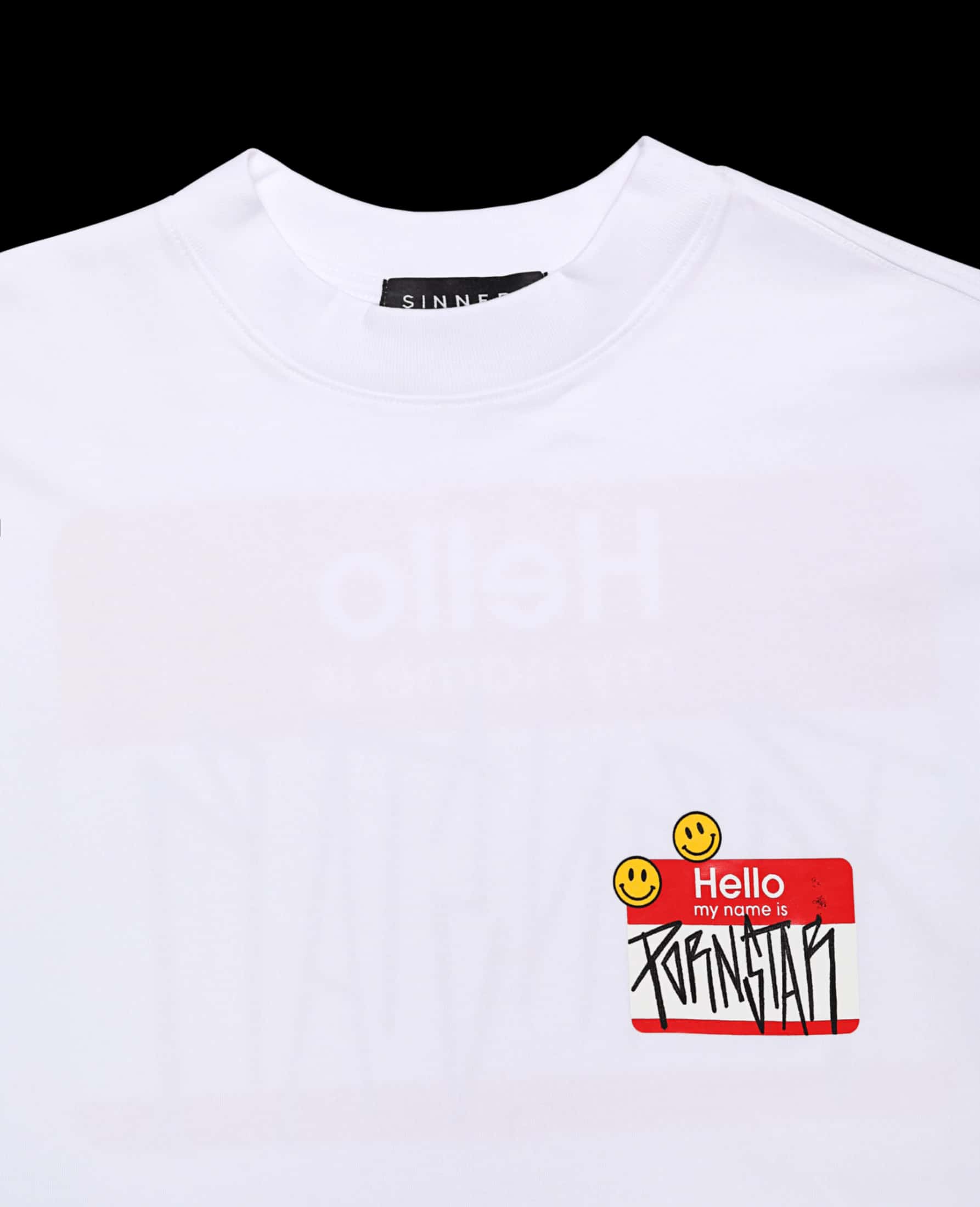 P*RNSTAR WHITE T-SHIRT - miniatura 3