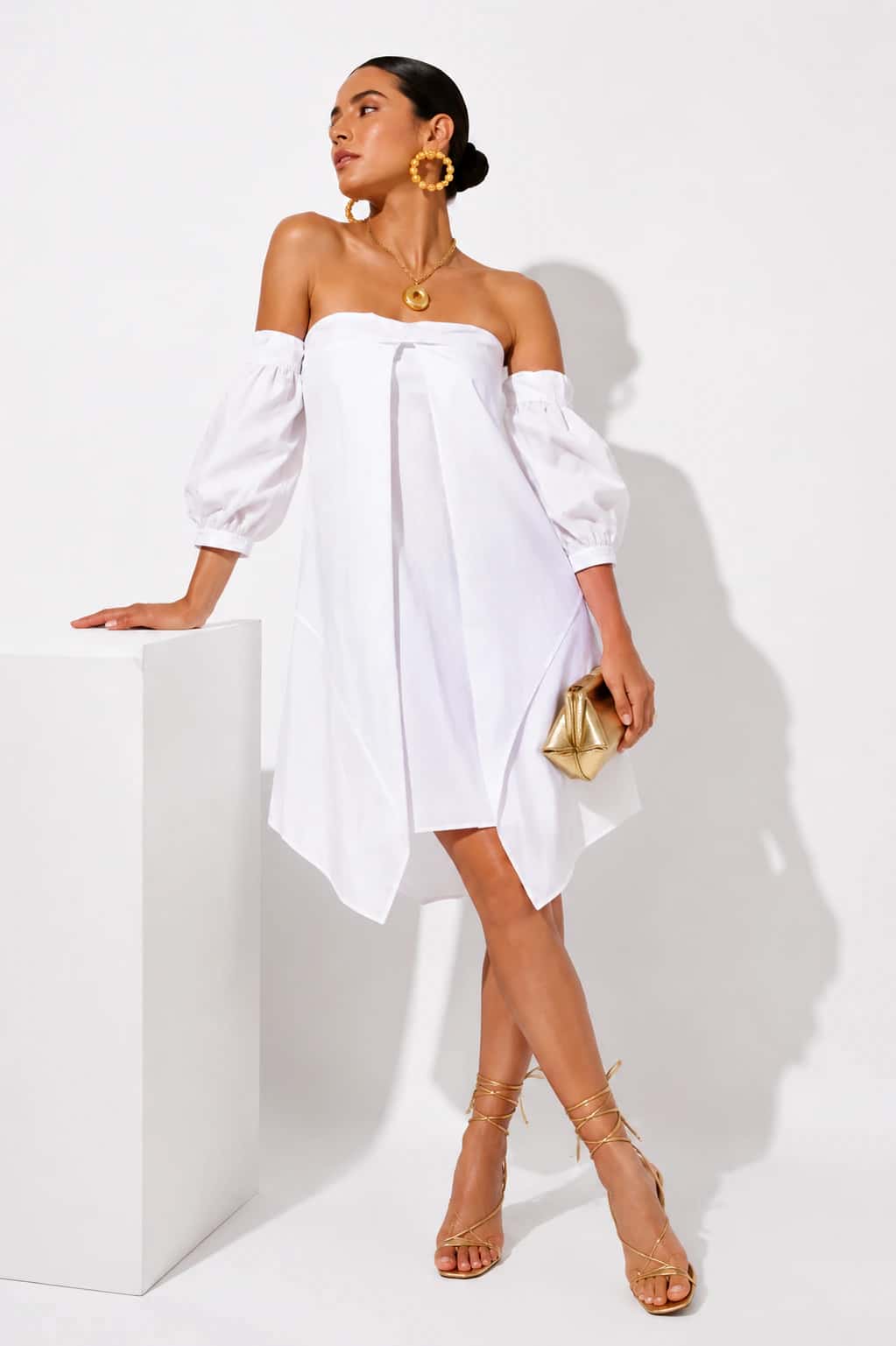 Vestido Adele Blanco - miniatura 2