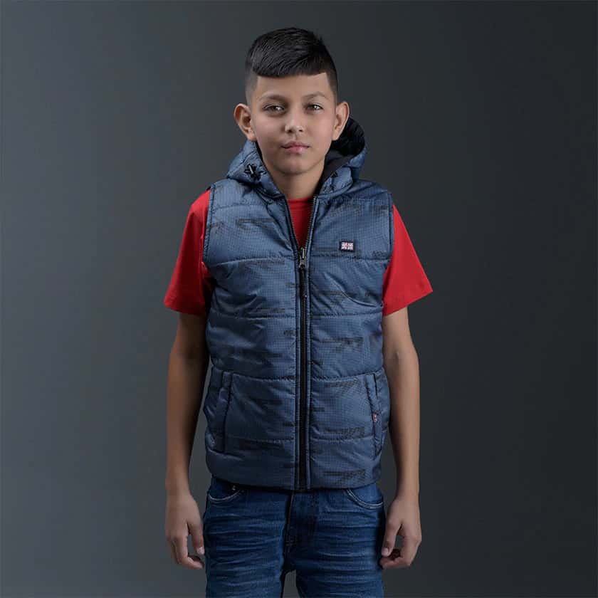 Chaleco Azul Kids