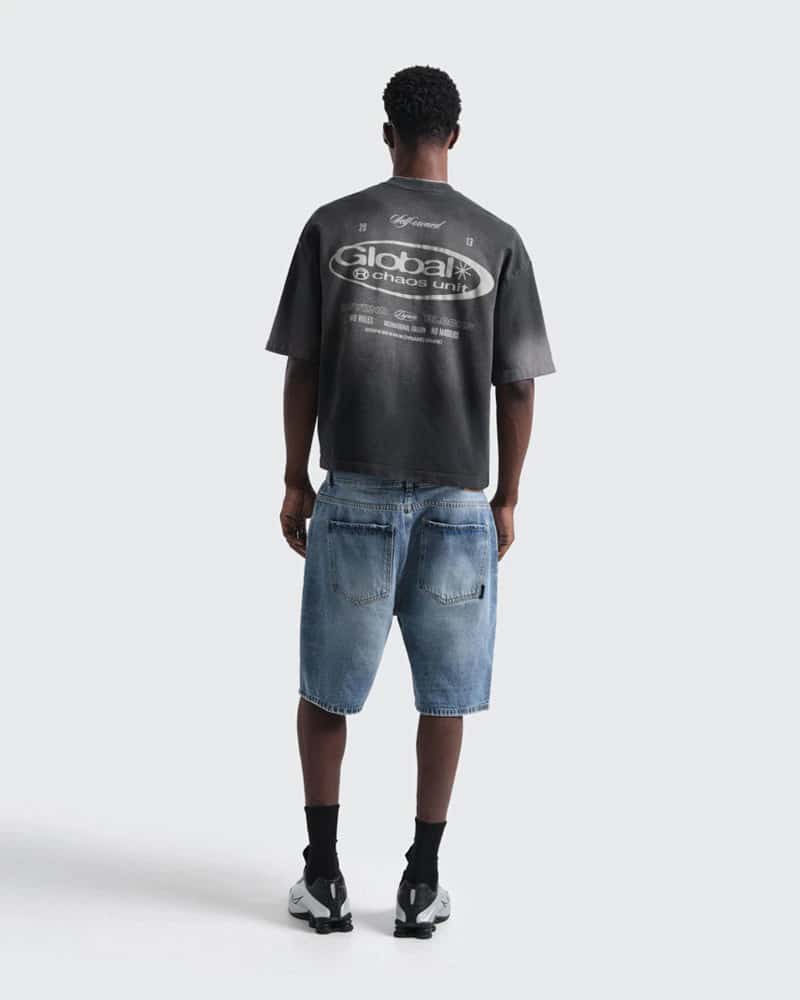 Camiseta Gris Boxy Self-Owned - miniatura 8