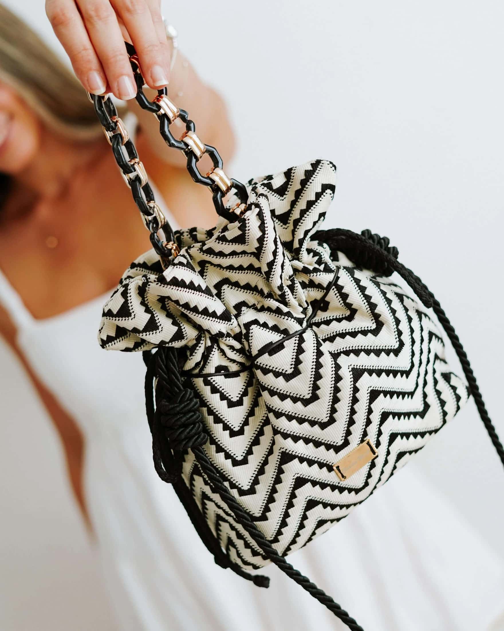 Bolso Lotus Beige Negro