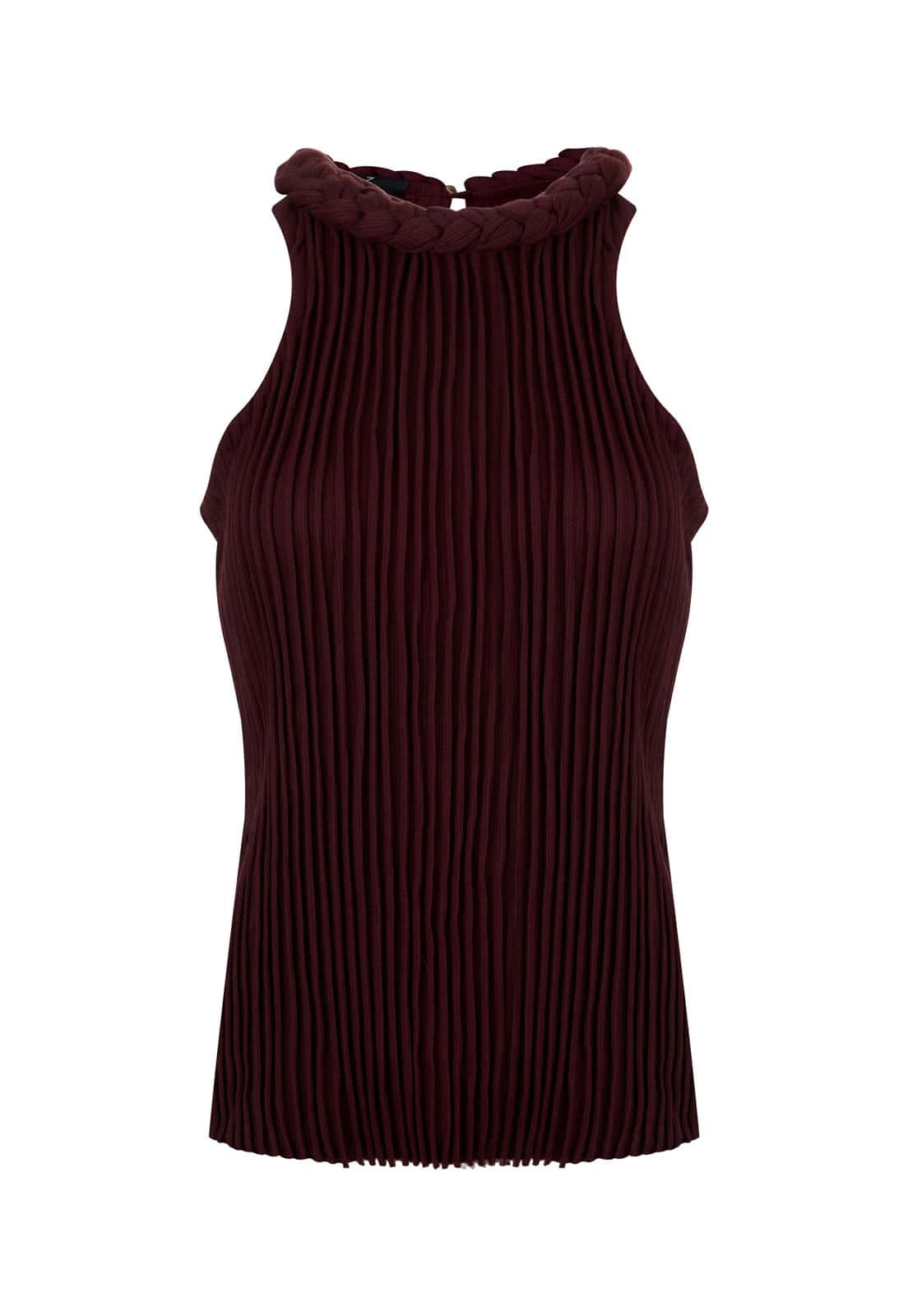 BRAIDED FURROWS TOP