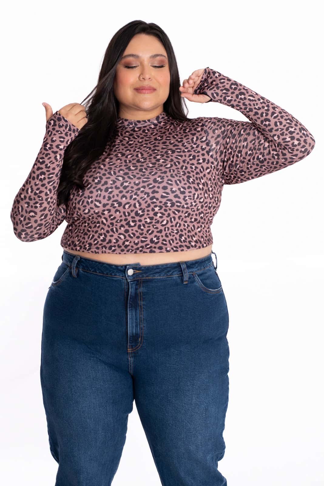 Crop Top City Estampado