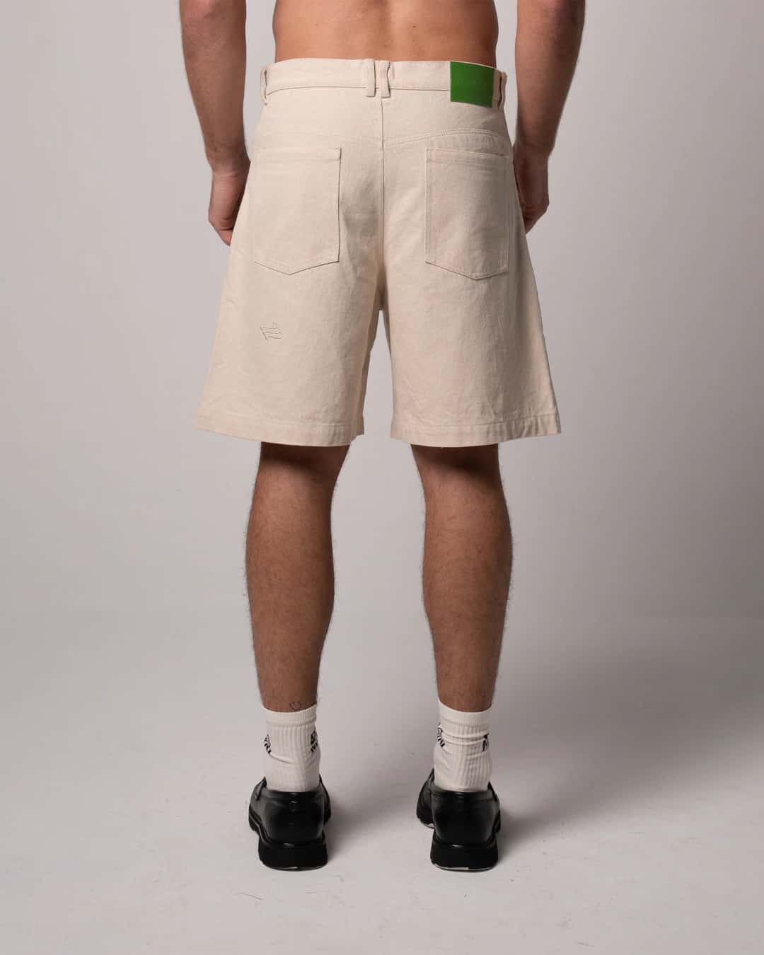 NATIVE CREAM DENIM SHORT - miniatura 4