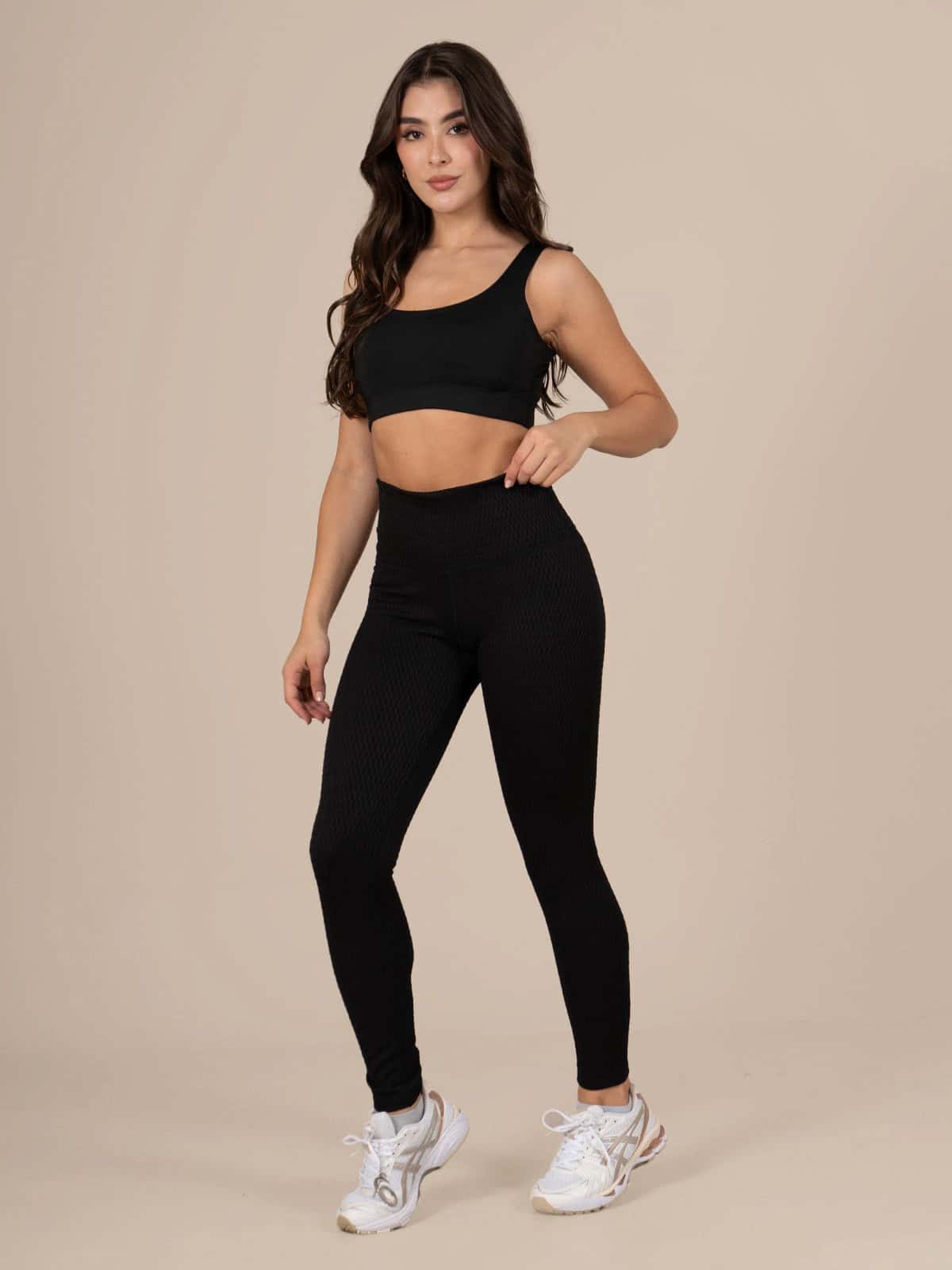 leggins dama block blak - miniatura 1