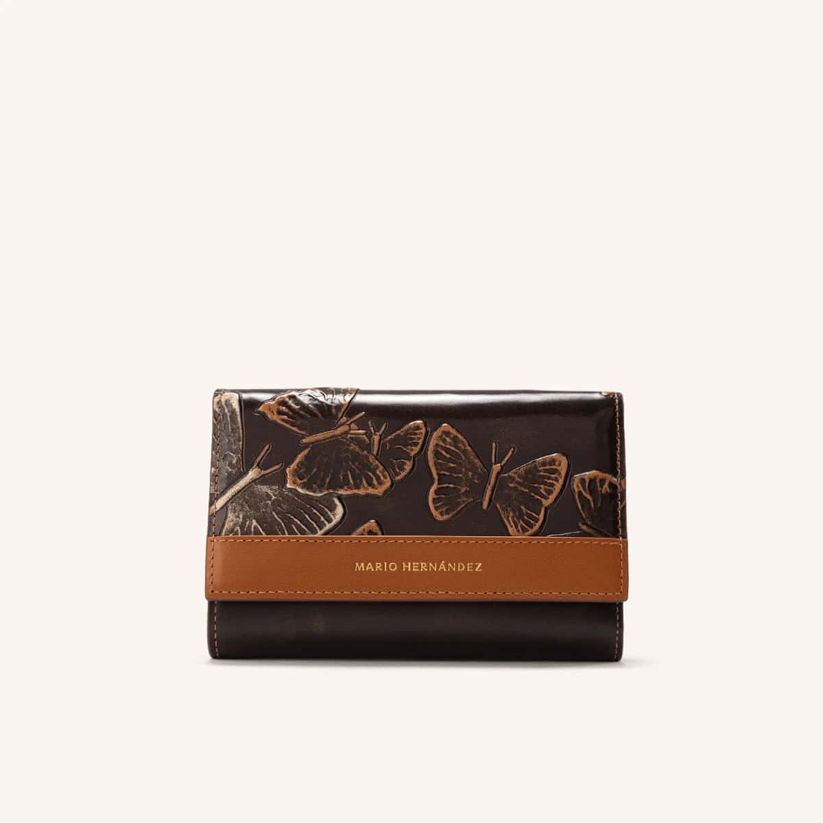 Billetera Tessa Capuchino Mariposas