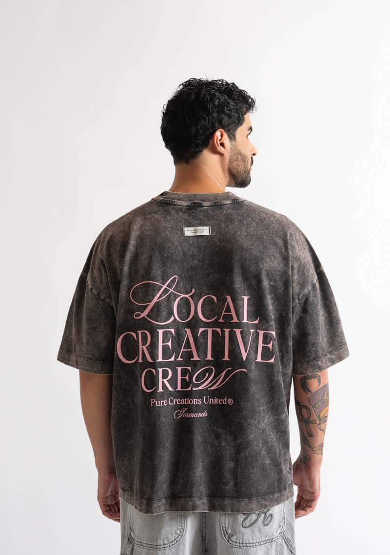 Local Creative Crew Black T-shirt - miniatura 2